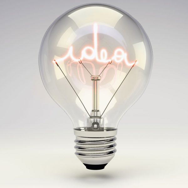 lightbulb idea concept art