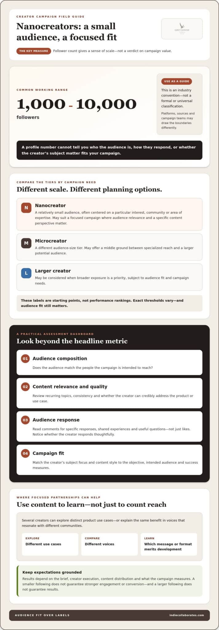 Nanocreator: What It Means and How Brands Can Work With One